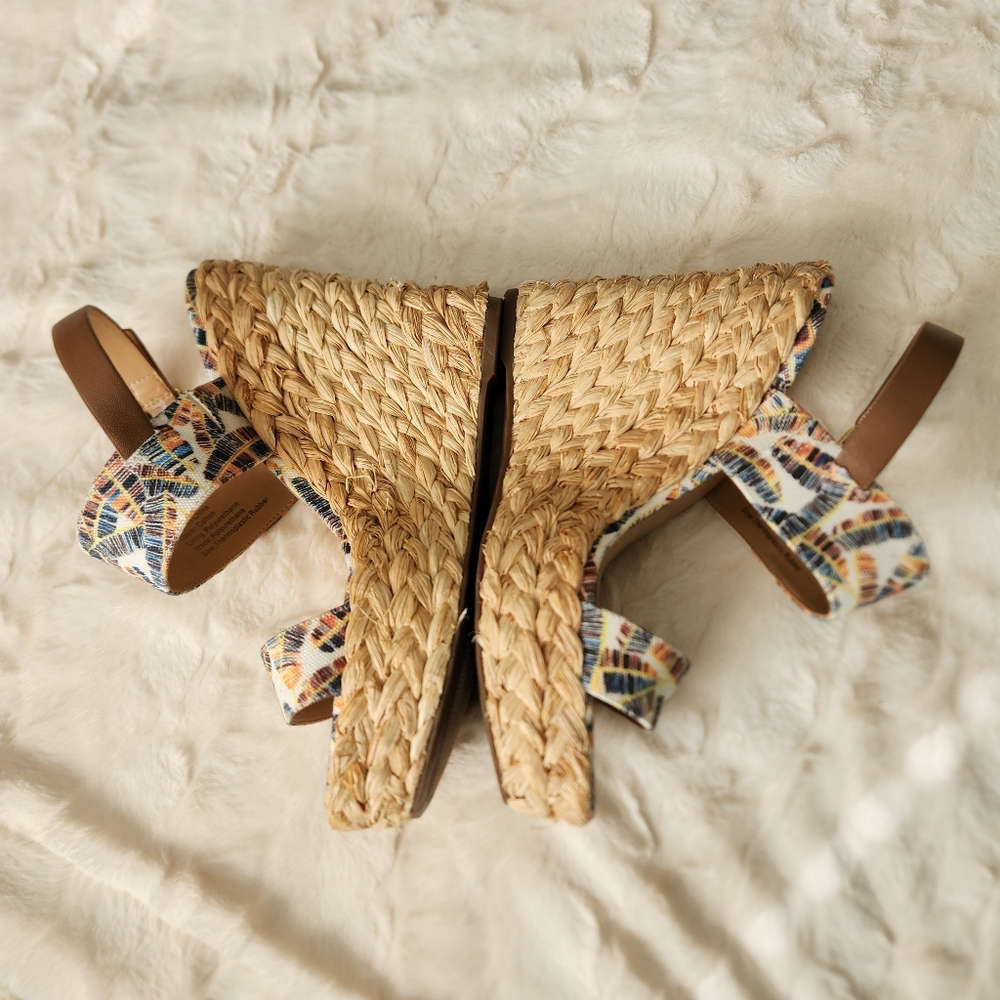 Gibson Latimer Boho Platform Sandal, Size 9, Like… - image 5